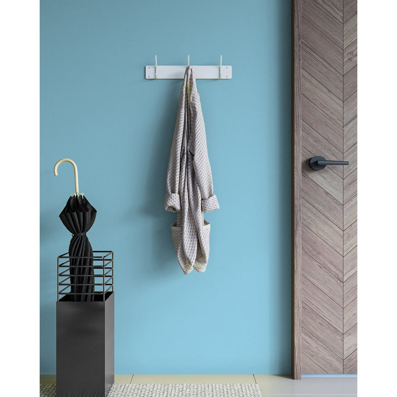 Gorillz Mystiek Three - Industriële - Wandkapstok - Muur Kapstok - Wit