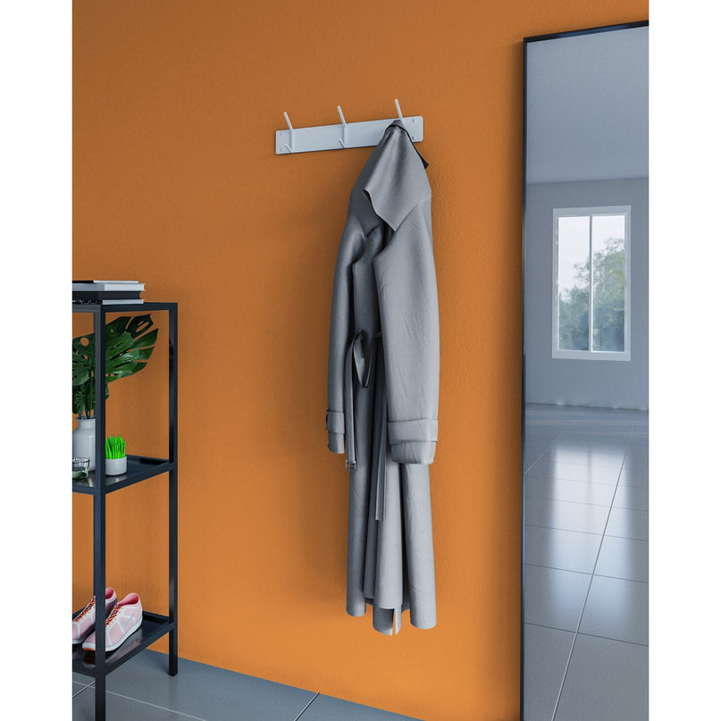 Gorillz Mystiek Three - Industriële - Wandkapstok - Muur Kapstok - Wit