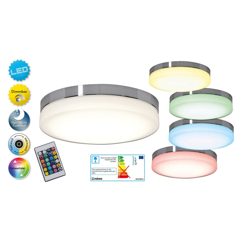 LED plafondlamp "Paris" d:29cm