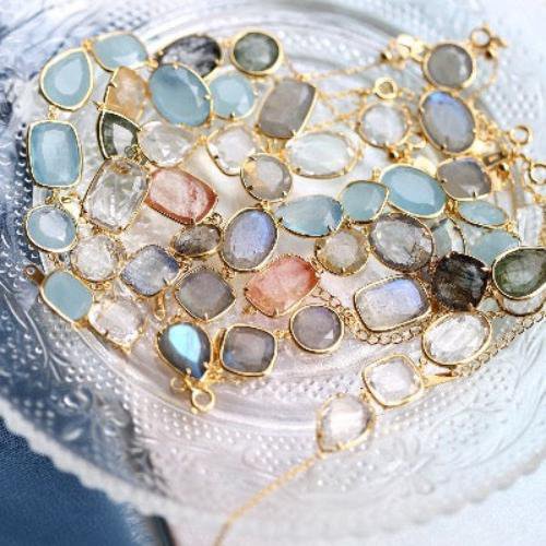 Rainbow Quartz kristallen kralen 5-stenen armbanden