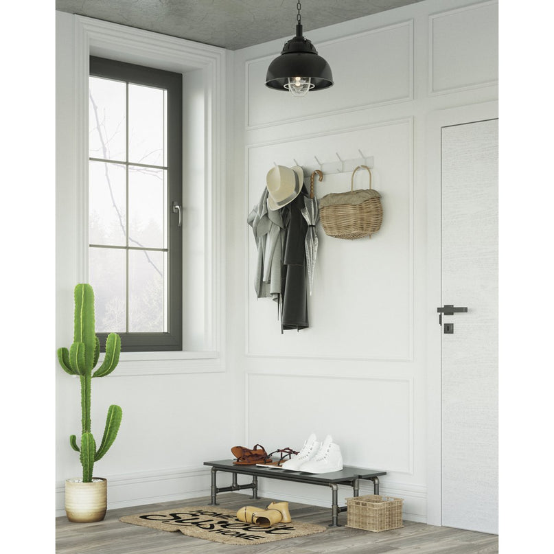 Gorillz Mystiek Three - Industriële - Wandkapstok - Muur Kapstok - Wit