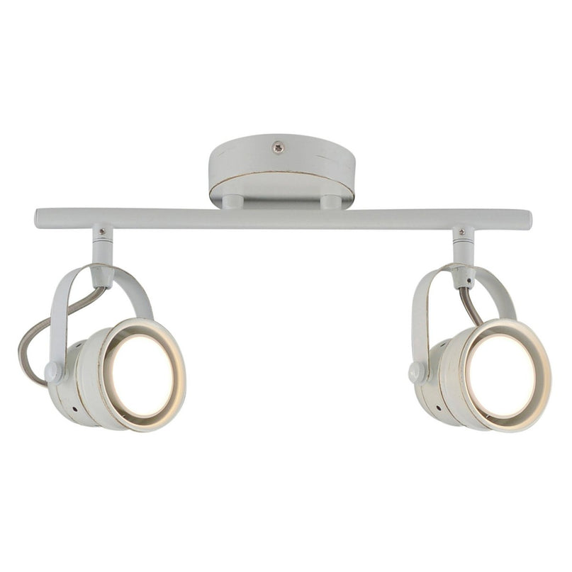 2 -Ser LED -plafondspot "Shabspo" 2x Gu10, Max.