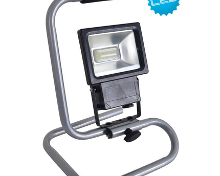 LED Outer Light "Baro" gemaakt van metaal en glas in het zwart, met geïntegreerde LED
