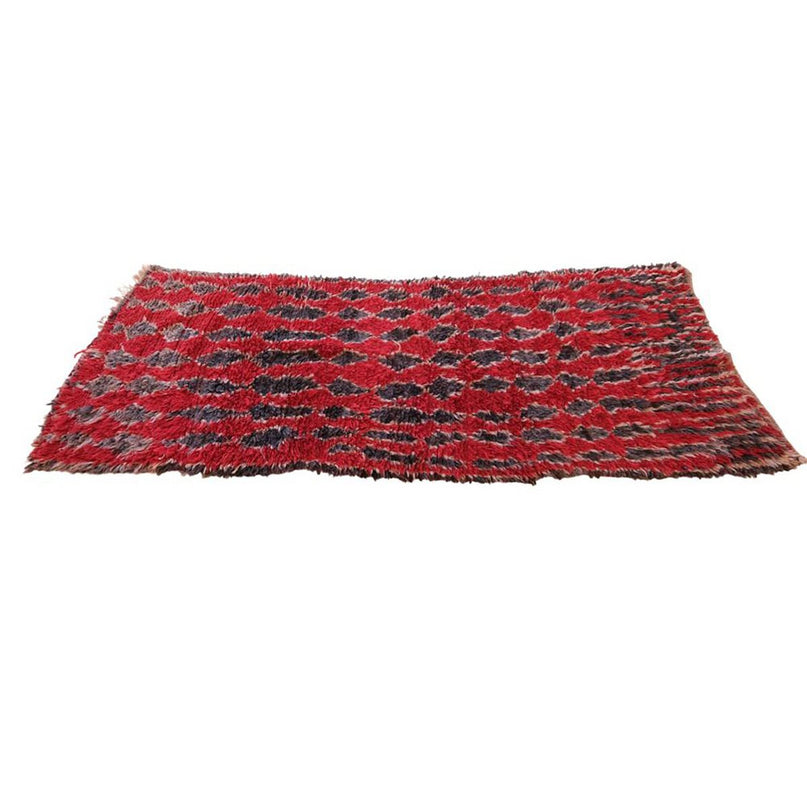 Zuiver wollen Marokkaans Berberkleed 86 x 241 cm