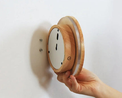Lou lichtbruine draadloos wandlicht - oplaadbaar en dimbare aanraakregeling - 2700K warm licht