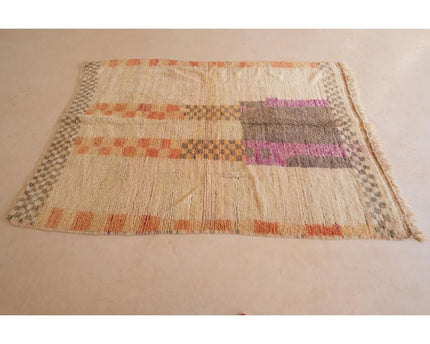 Zuiver wollen Marokkaans Berber-tapijt 147 x 223 cm