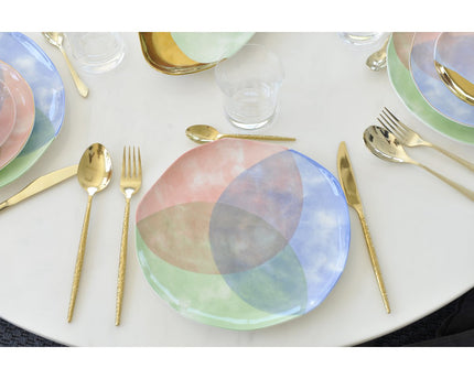 Assiette plaat tricolor-paradise