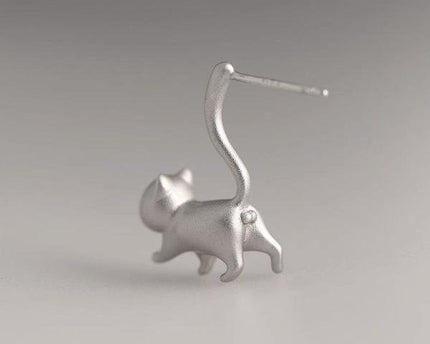 Cute Cat Design Speelse oorbellen