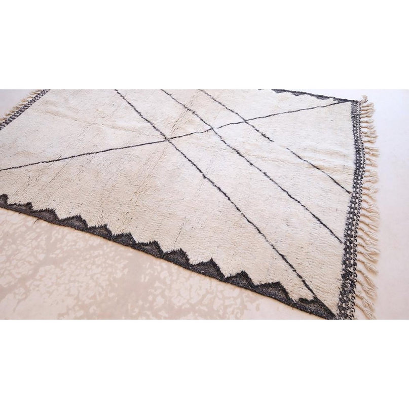 Zuiver wollen Marokkaans Berber-tapijt 168 x 261 cm