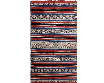 Marokkaans Berberkleed van wol en katoen 157 x 296 cm