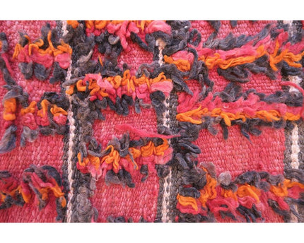 Zuiver wollen Marokkaans Kelim Berber tapijt 175 x 467 cm