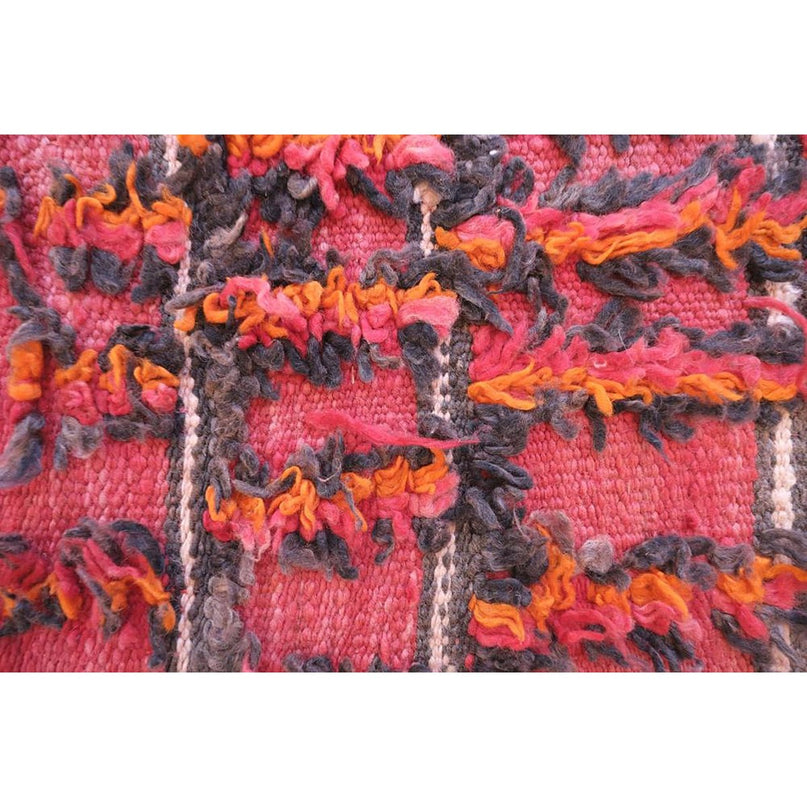 Zuiver wollen Marokkaans Kelim Berber tapijt 175 x 467 cm