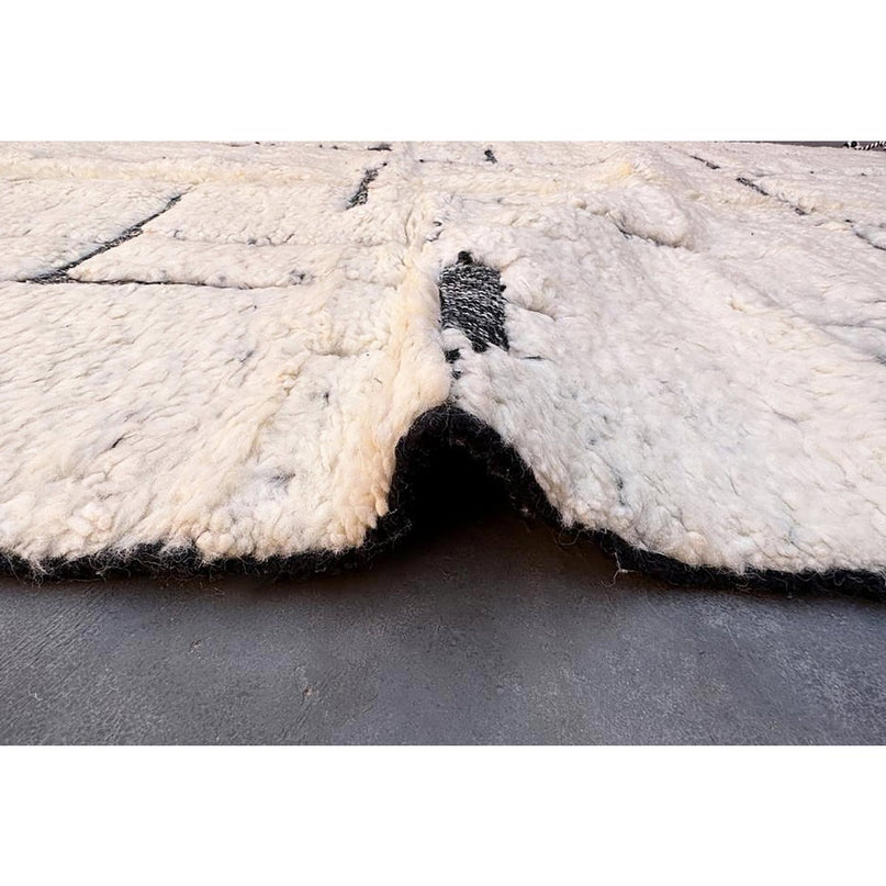 Zuiver wollen Marokkaans Berber-tapijt 152 x 244 cm