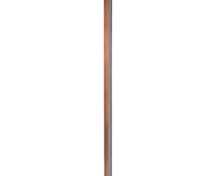 LED vloerlamp "Madera" h: 152cm naturel