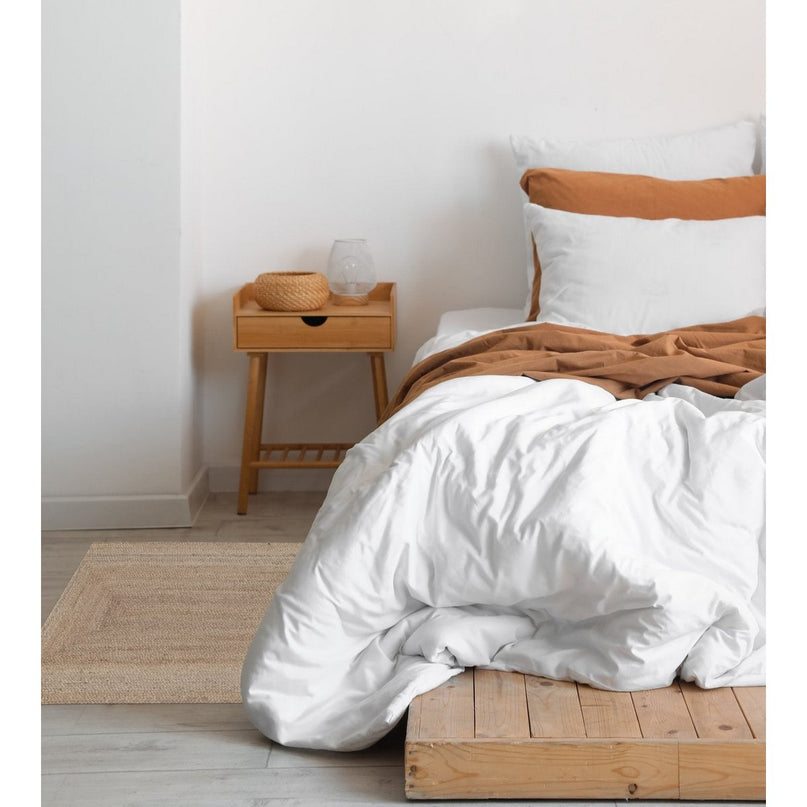 Handgemaakte designermat in Indira Jute