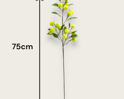 Passiflora edulis | Zijden kunstbloem | Lengte 75cm  1pcs