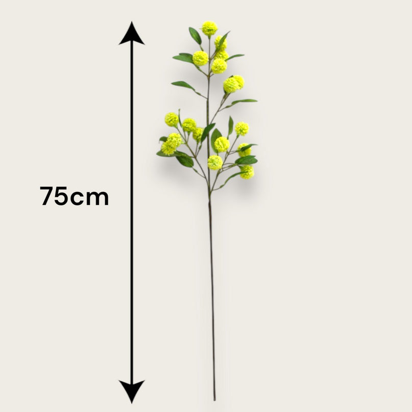 Passiflora edulis | Zijden kunstbloem | Lengte 75cm  1pcs