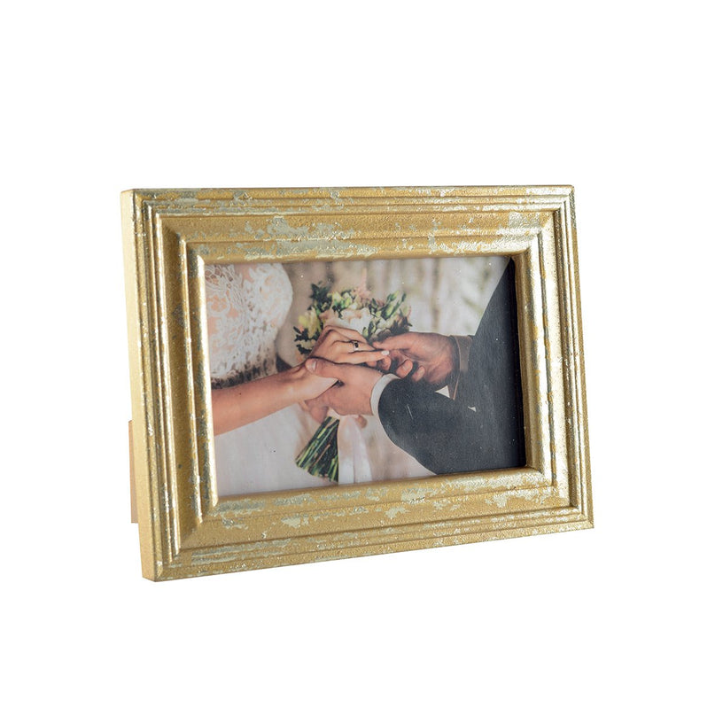 Verical gouden frame 10x15 cm