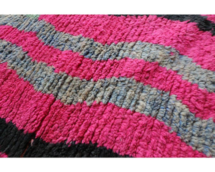 Zuiver wollen Marokkaans Berber halkleed 72 x 350 cm