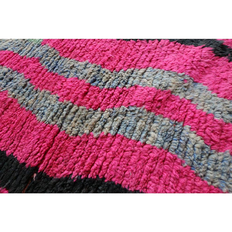 Zuiver wollen Marokkaans Berber halkleed 72 x 350 cm