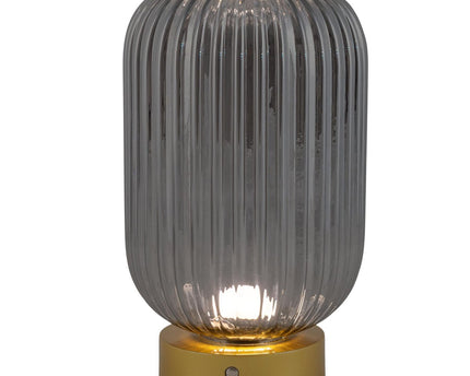 Ackitical Lamp "Luise" goud, klassiek, goud, met geïntegreerde LED, warm wit
