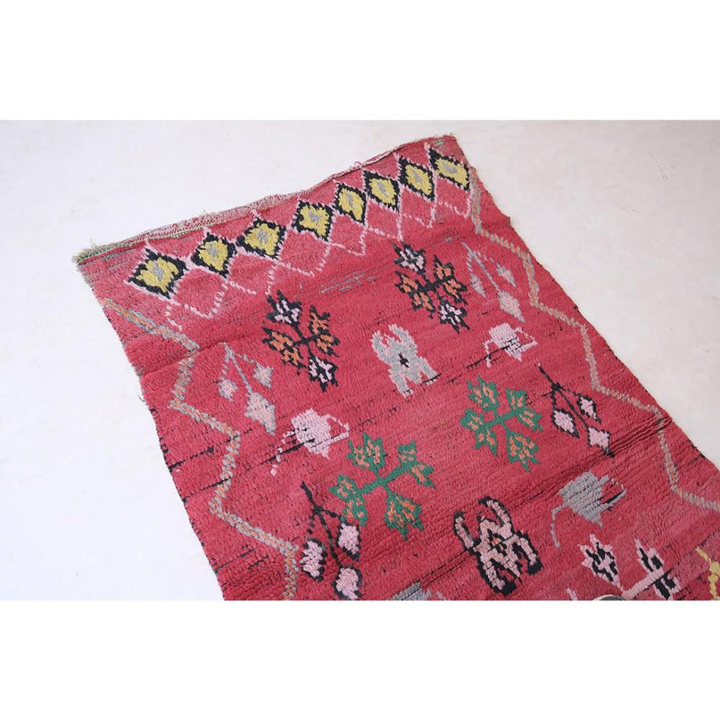 Vintage tribaal Berber halkleed 87 x 275 cm