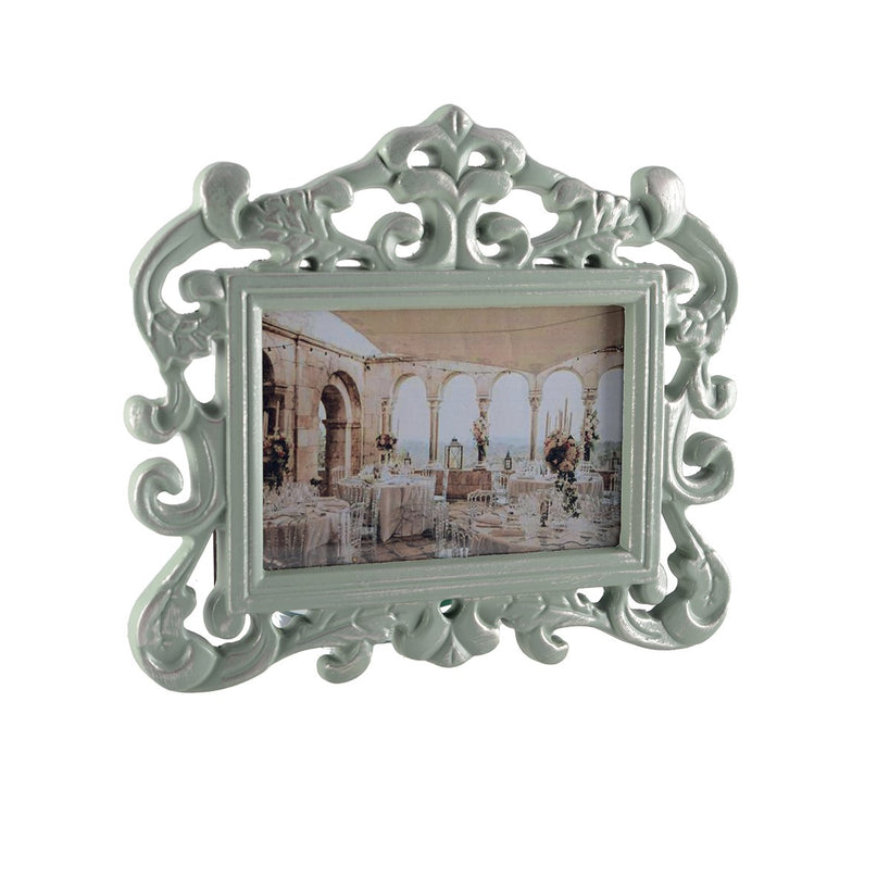 Horizontaal groen frame om 10x15 cm op te hangen