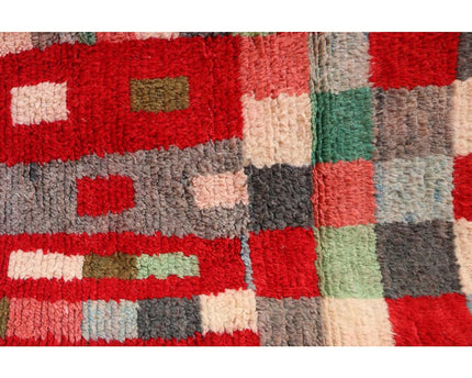 Zuiver wollen Marokkaans Berber halkleed 76 x 408 cm