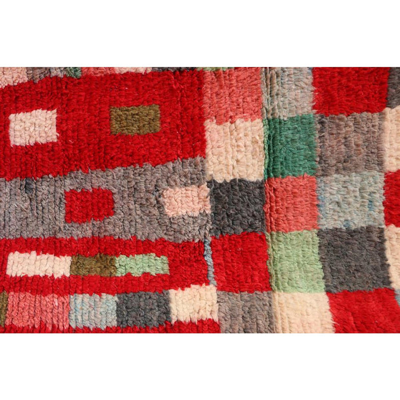 Zuiver wollen Marokkaans Berber halkleed 76 x 408 cm