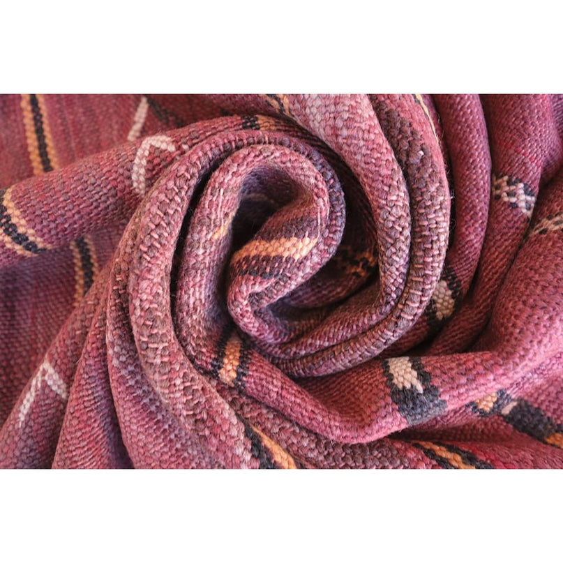 Zuiver wollen Marokkaans Kelim Berber tapijt 157 x 217 cm