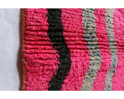 Zuiver wollen Marokkaans Berber halkleed 72 x 350 cm