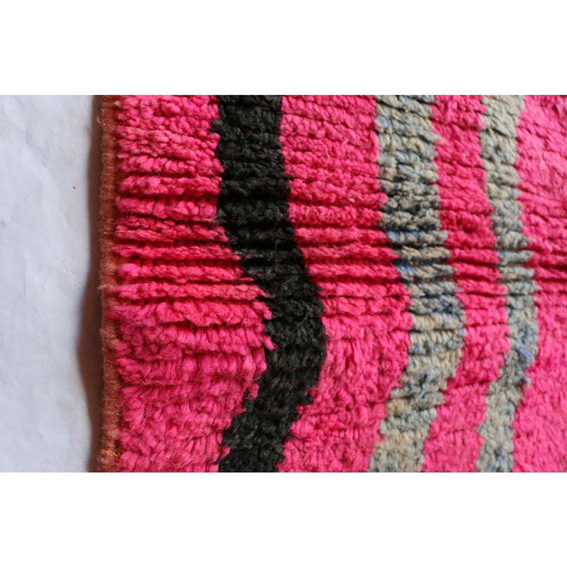 Zuiver wollen Marokkaans Berber halkleed 72 x 350 cm