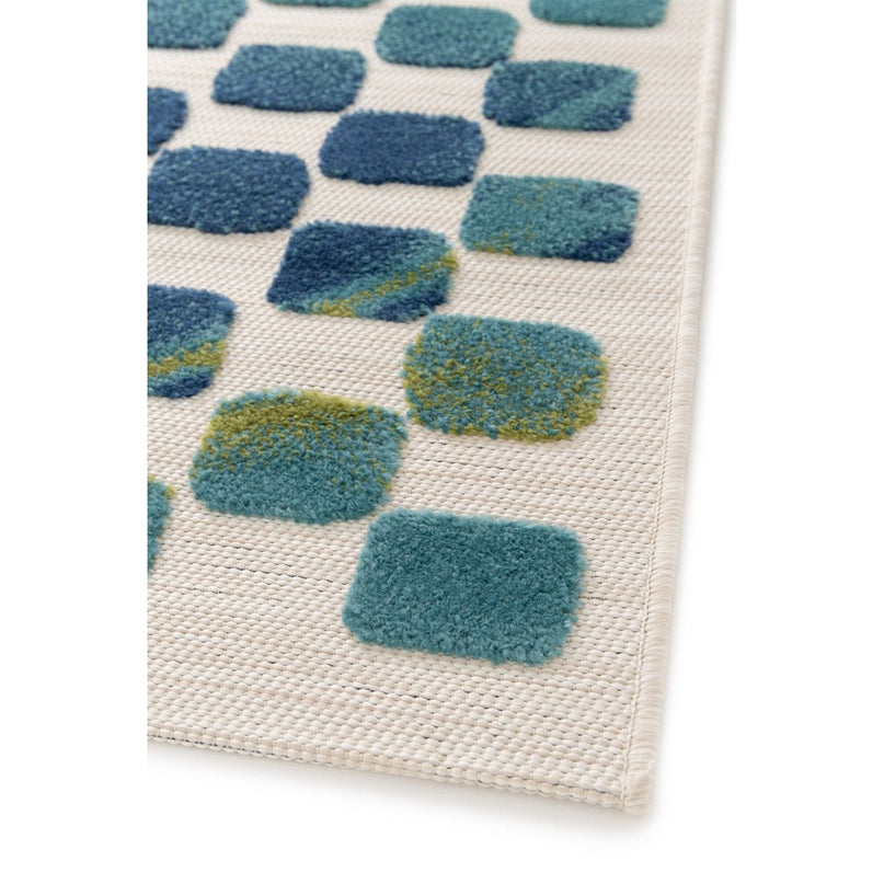 Buiten binnen tapijt met opaal gesneden effect