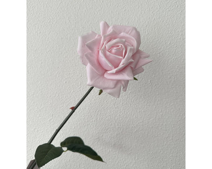 QMF Hand Touch Rose 72cm Light pink 2PCS