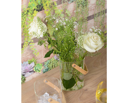IJsemmer met houten handgreep 11,5x11x15.5 cm