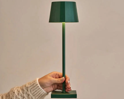 William Pine Green oplaadbare tafellamp – USB-C, dimbaar, batterij van 120 uur