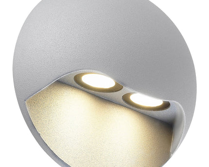 LED externe wandlamp "Vedus" D: 13 cm