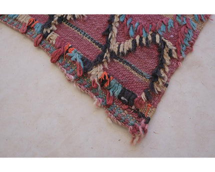Zuiver wollen Marokkaans Kelim Berber tapijt 144 x 240 cm