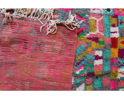 Zuiver wollen Marokkaans Berber-tapijt 139 x 247 cm