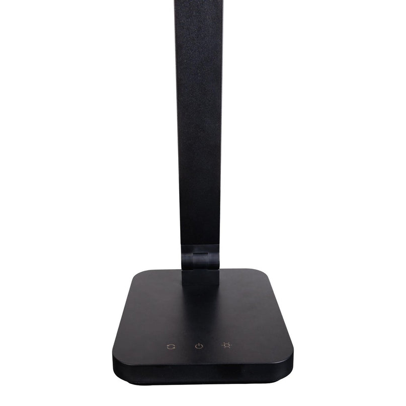 LED -tafellamp "Mover" zwart, metaal en plastic, 38 cm hoog, opladen, dimpelbaar, CCT -kleurwisselaar