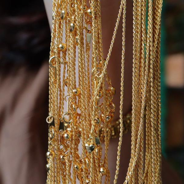 Tijdloze gevlochten kettingketting - Universele ketting