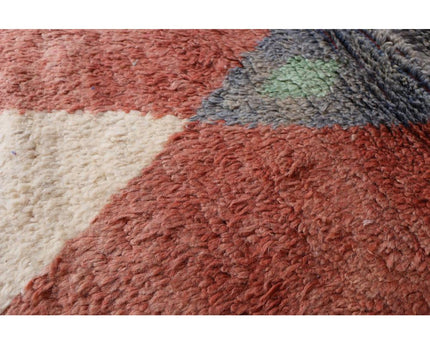 Zuiver wollen Marokkaans Berber halkleed 82 x 489 cm