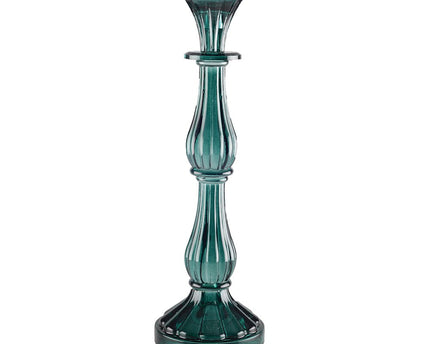 Gemiddeld Turquoise Candlestick Model H31cm