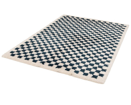 Tapis à poil haut doux en comfortabele CHECKERS