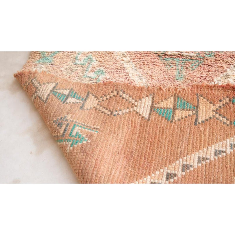 Zuiver wollen Marokkaans Berber-tapijt 174 x 338 cm