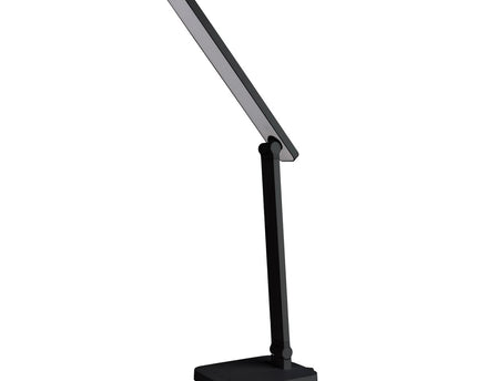 LED -tafellamp "Mover" zwart, metaal en plastic, 38 cm hoog, opladen, dimpelbaar, CCT -kleurwisselaar