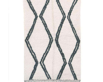 Zuiver wollen Marokkaans Berber-tapijt 151 x 243 cm
