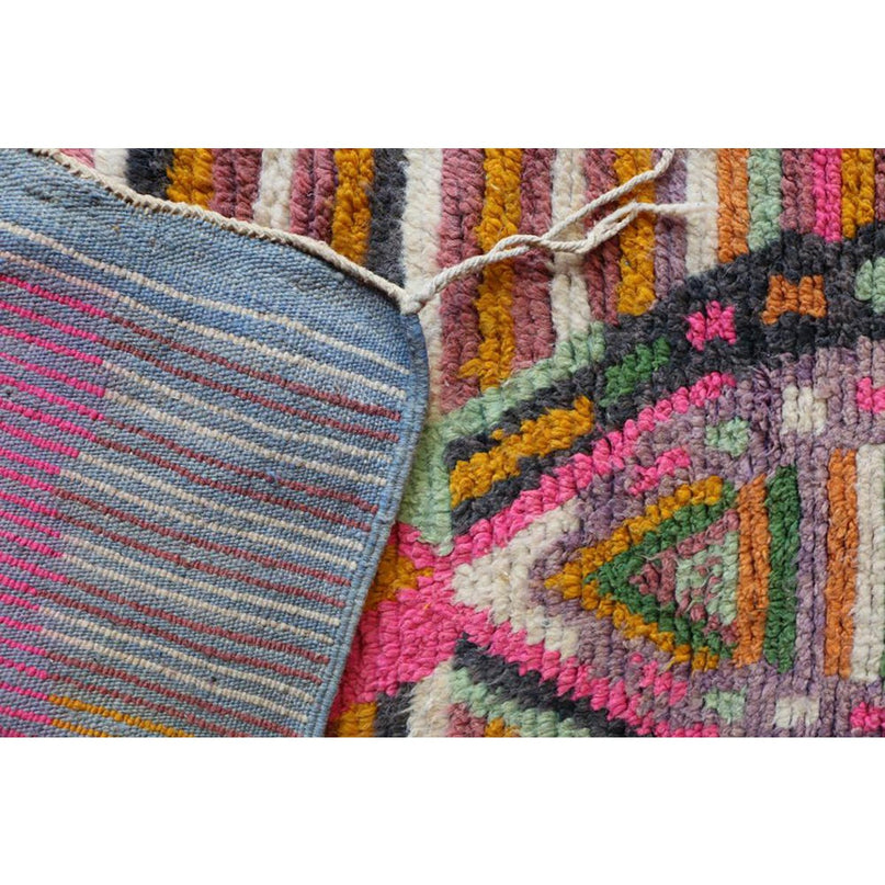 Berber eigentijds wollen gangkleed 72 x 355 cm