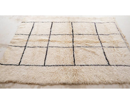Zuiver wollen Marokkaans Berber-tapijt 174 x 254 cm