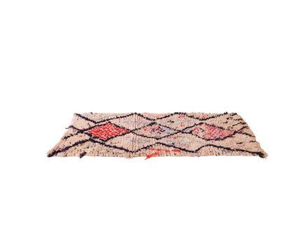 Zuiver wollen Marokkaans Berber-tapijt 85 x 172 cm